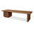 Walnut Rectangular Solid Wood With 3 Drawers Desks-632437705
