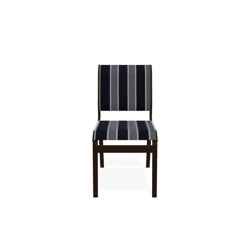 Chaise d'appoint de salle à manger Hiraku, Kona texturé, Nuit