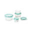 Ensemble de 8 contenants alimentaires en verre Good Grips SNAP