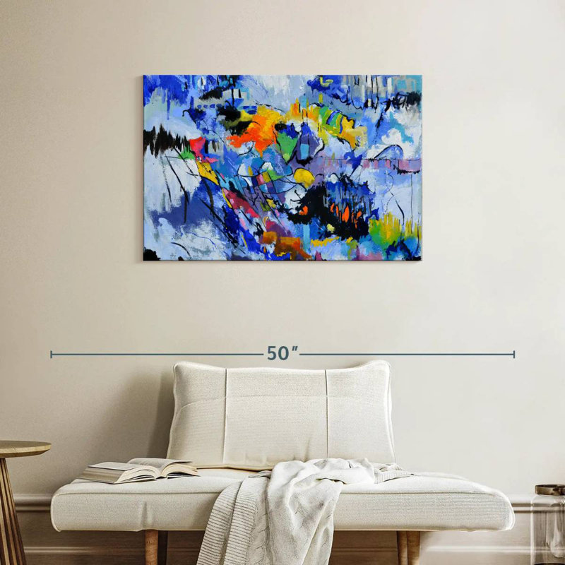 Avery Abstract Blue Feast