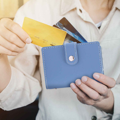 Rack Mini Savings Binder Manage Your Pocket Money At All Times Bank Card And Credit Card Storage Rack Card Bag