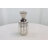Lynnix Aluminum Metal Hammered Decorative Silver Vase with Cone Shaped Opening-98716325