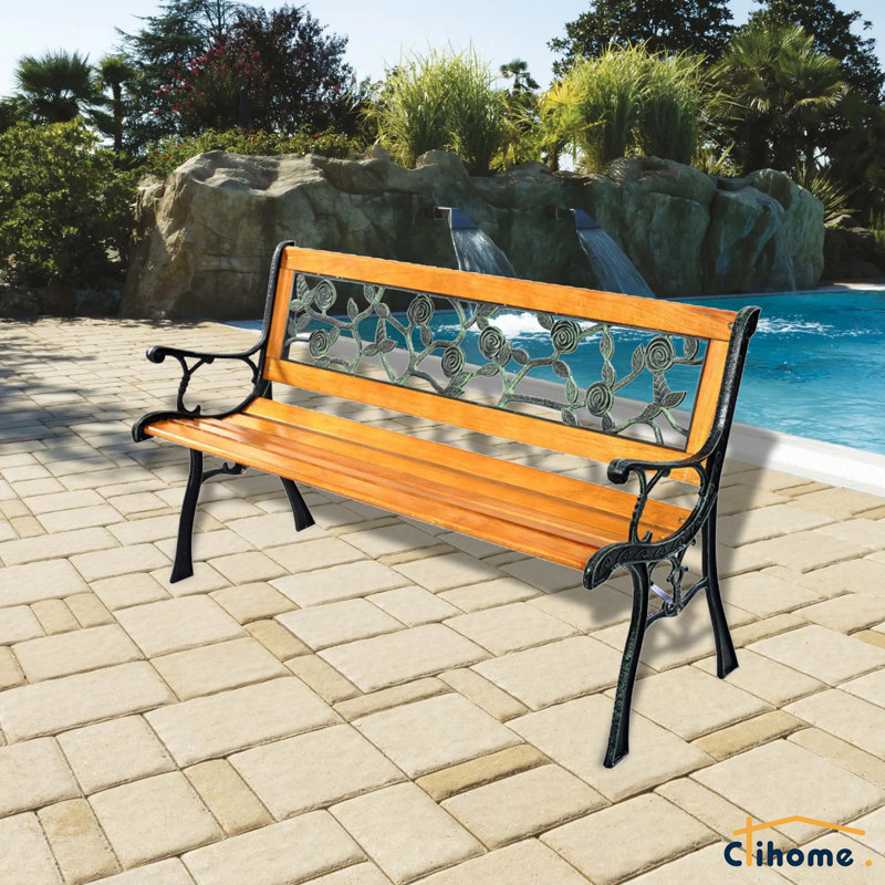 Banc de jardin en fer