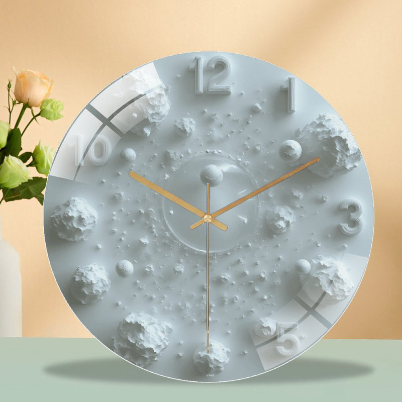 Horloge murale minimaliste 12 po
