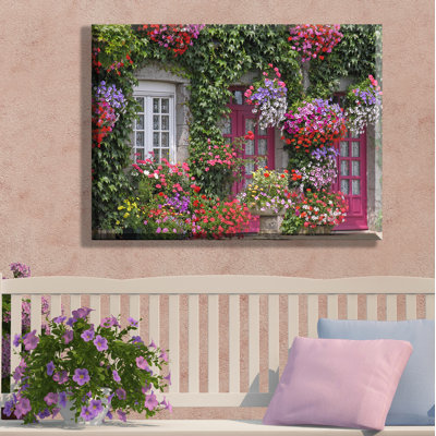 All-Weather Canvas Plants & Flowers Wall Decor