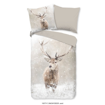 Cotton Abstract Duvet Cover with Pillowcases