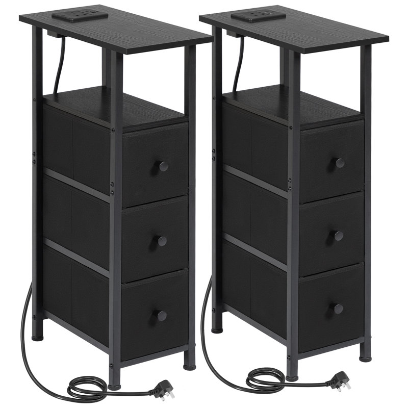 End Table, Black