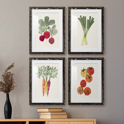 Organic Veg I - impression de 4 pièces