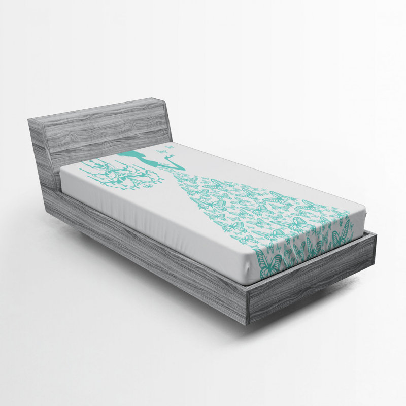 Microfiber Fitted Sheet, Full Fitted Sheet, Green