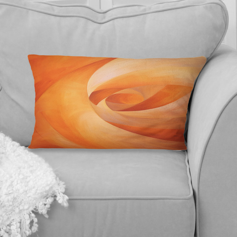 Coussin Tangerine Twist Spiral - Abstract Spirals