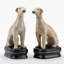 Pair Whippet Figurine
