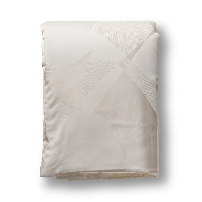 Clio Throw Blanket, Pearl