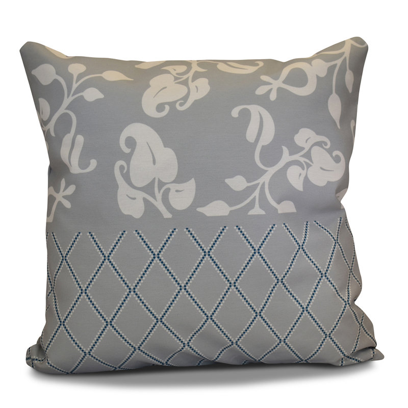Housse et insert de coussin décoratif Holiday, 26 po x 26 po, Gris