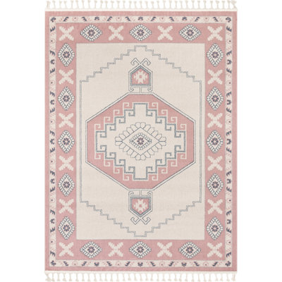 Loop-De-Loop Southwestern Synthetic Area Rug