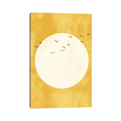 «Golden Sunshine» par Kubistika - impression sur toile tendue