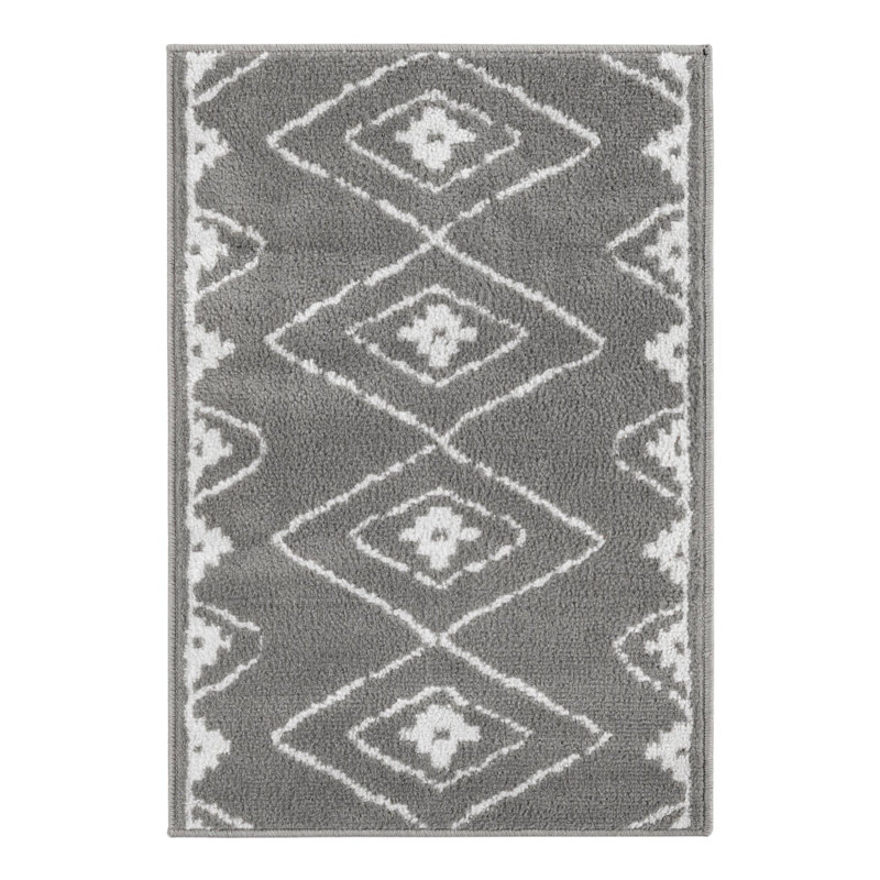 Latitude Run® Vefsna Nikolis Rug Gray, Rectangle 2' x 3'1"