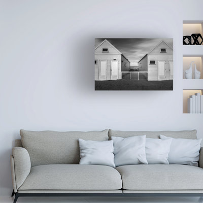 Harm Poelman Beach Houses Canvas Art