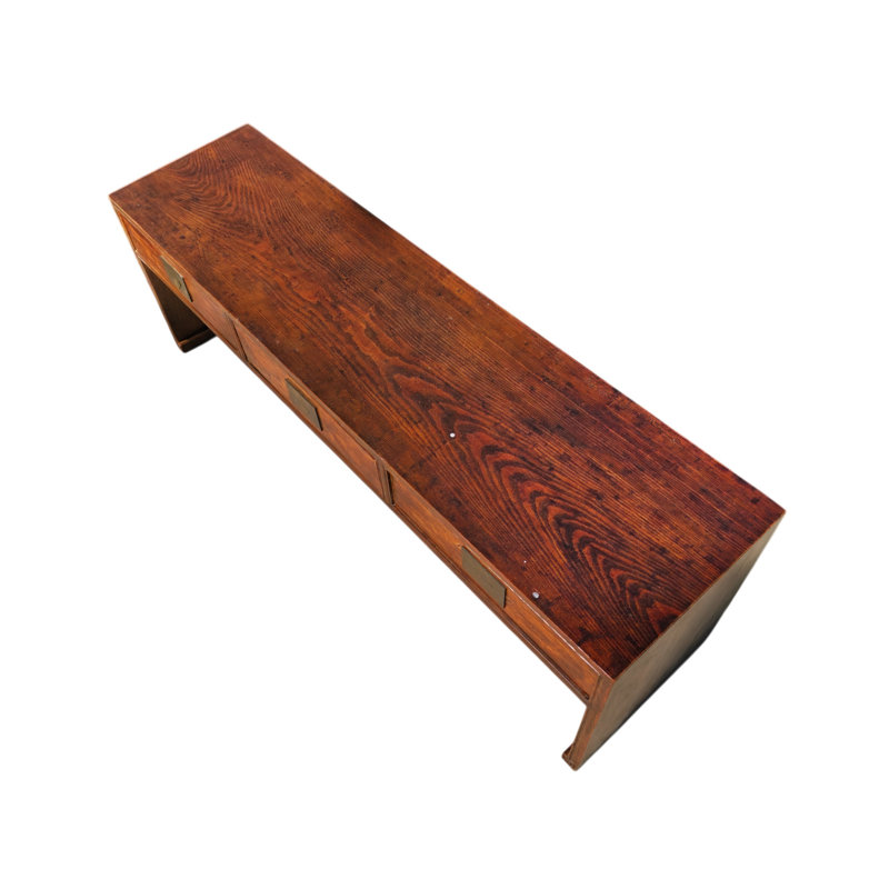 57.1 in. Solid Wood Console Table