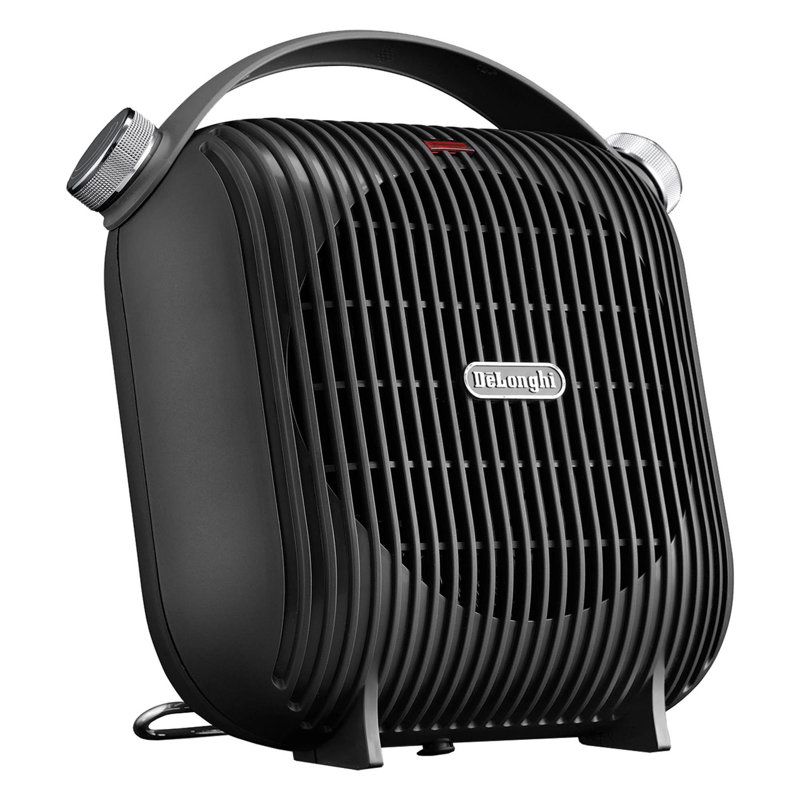 De'longhi 2.4KW Capsule Hobby Fan Heater Black