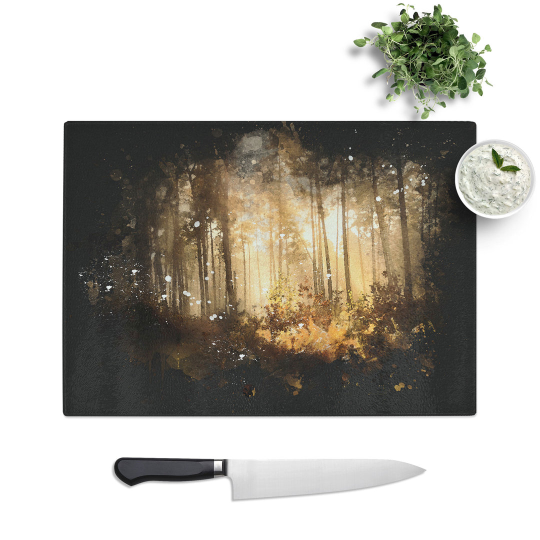 Autumn Forest Vol.2 Paint Splash Chopping Board