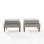 Repose-pieds d'extérieur avec coussin Wenner-970495347