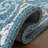 Fairborn Hand Tufted Wool/Cotton Ikat Rug in Blue/Yellow-1752606273