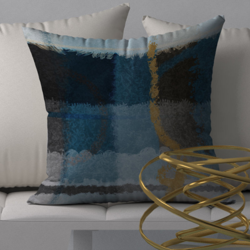 Housse de coussin carrée à paillettes, 20 po x 20 po