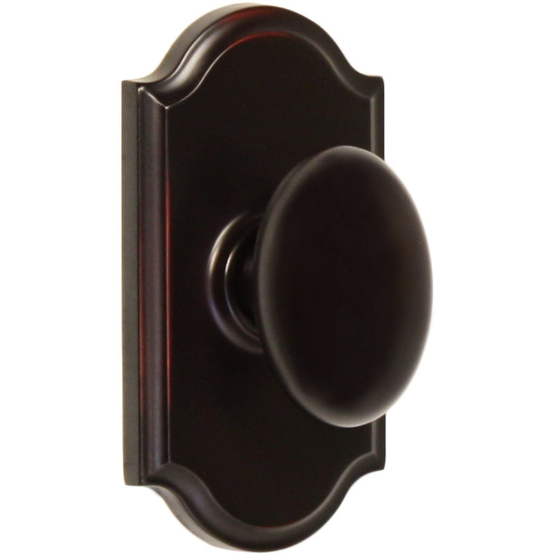 Bouton de porte Julienne, Bronze huilé