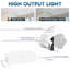3" Ultra Slim Tunable CCT New Construction IC Rated LED Canless Recessed Lighting Kit