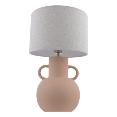 Urn Ceramic Table Lamp With Shade