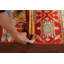 Tapis oriental géométrique Kazak 3 x 4
