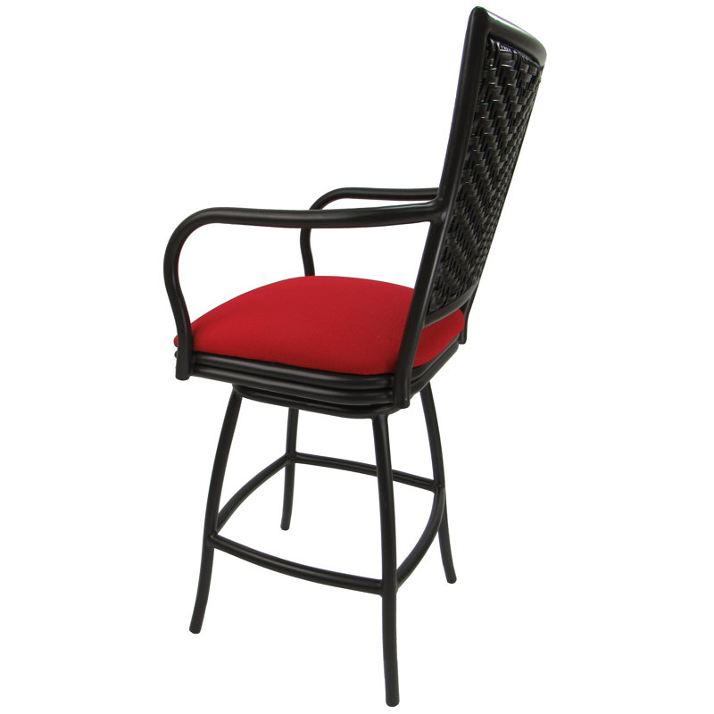 Tabouret de bar Cutlip, Rouge, 26 po