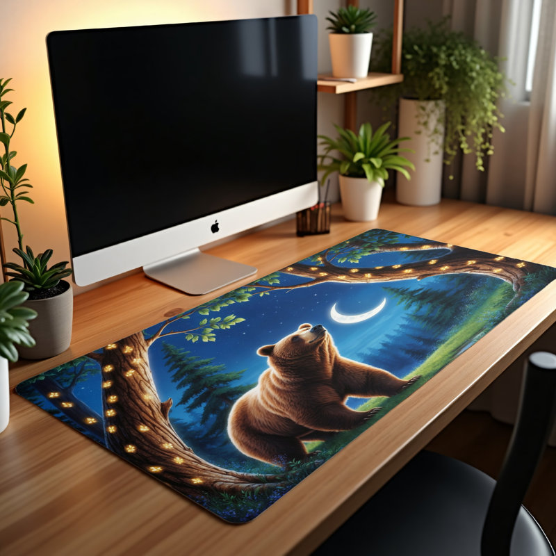 Polyester Desk Pad, 23.6x13.8