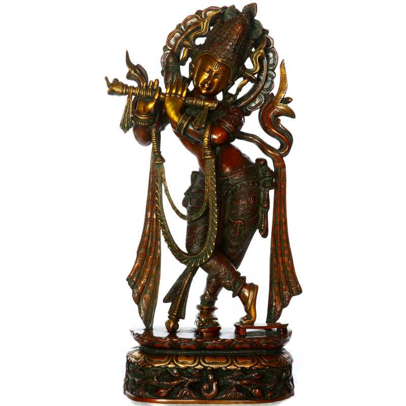 Cannelure Krishna à Tribhanga