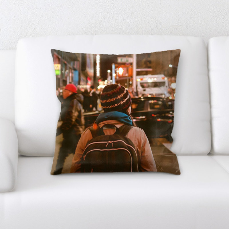 Coussin décoratif people