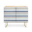 Armoire d'appoint 2 portes Linen Stripes-36743410