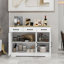 Buffet de rangement avec 3 tiroirs et 3 portes