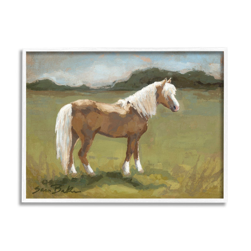Art champêtre, art champêtre, H 11 po x l 14 po x P 1,5 po, Giclée encadrée blanc bord de mer