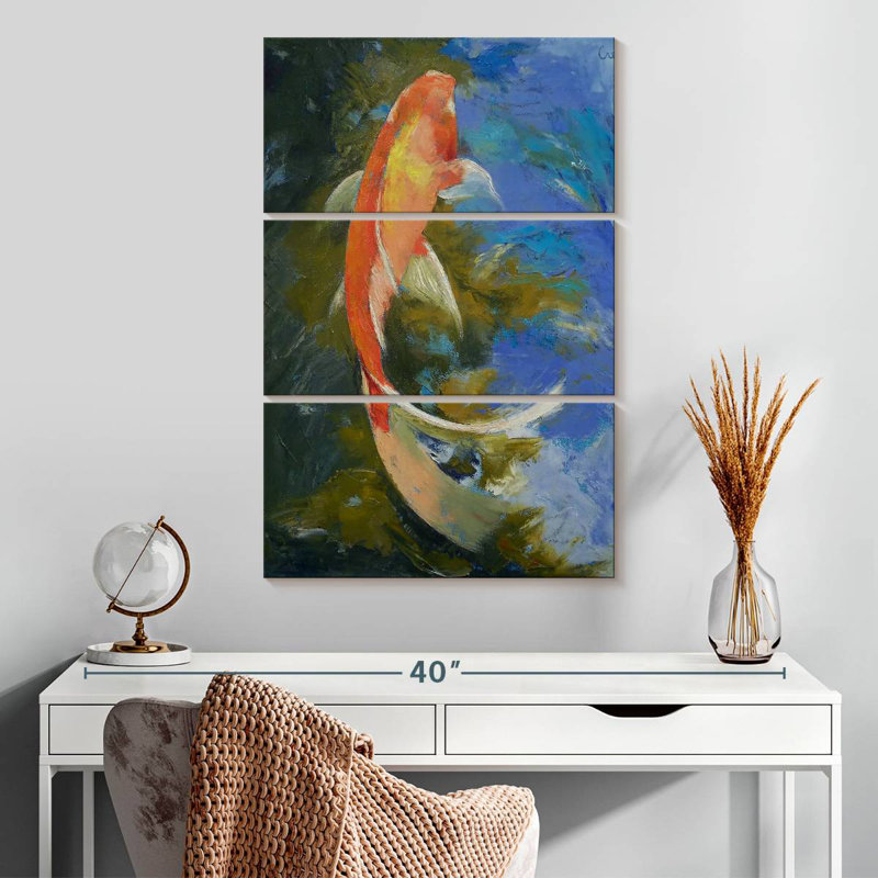 Brampt Butterfly Koi, 32" H x 20" W