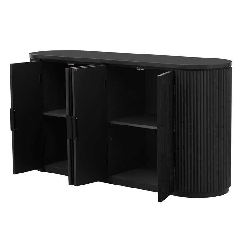 Armoire décorative, Noir