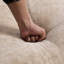 Canapé Minimalist en chenille double avec repose-pieds et coussins de dossier-398912730