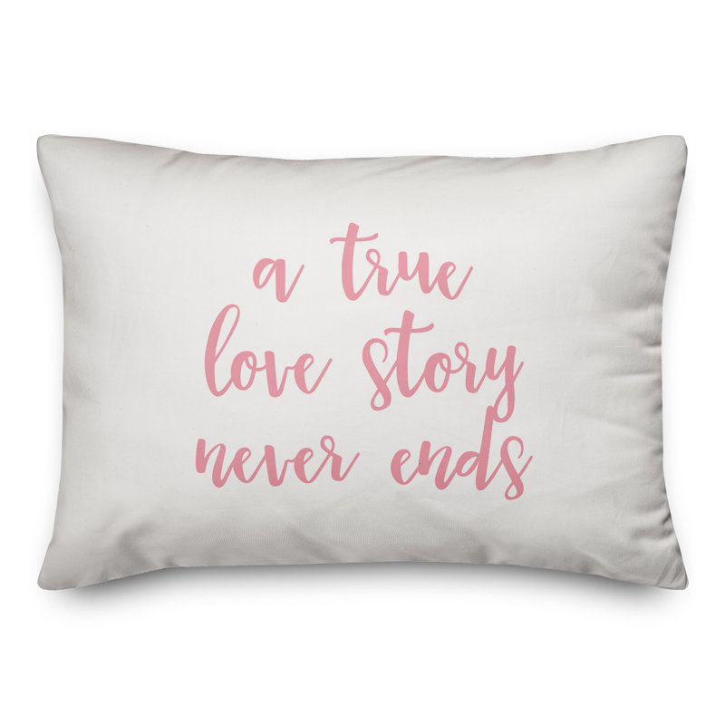 Throw Pillow, Pink/White