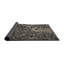 Tapis noir/blanc cassé tissé à la machine-231433553