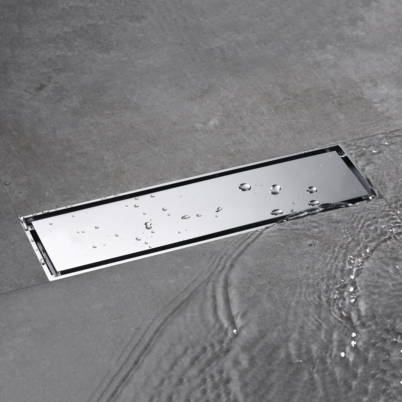 12'' W Tile-In, Chrome