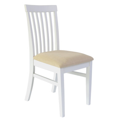 Bayou 45cm H Fabric Upholstered Slat Back Side Chair