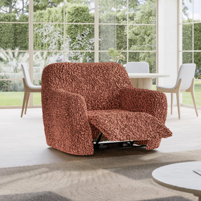 Housse extensible pour fauteuil inclinable - Écologique et douce - Collection Fuco Cotton