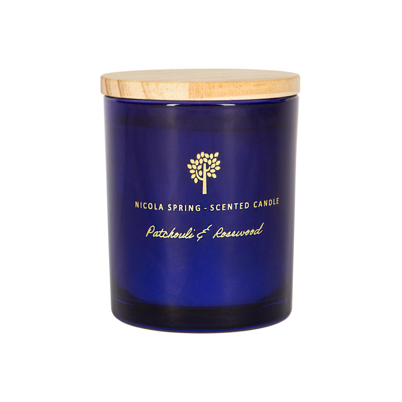 Nicola Spring Patchouli & Rosewood Soy Wax Scented Candle, 130g, Pack of 1