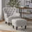 Michaelson Upholstered Armchair with Ottoman-1086553937