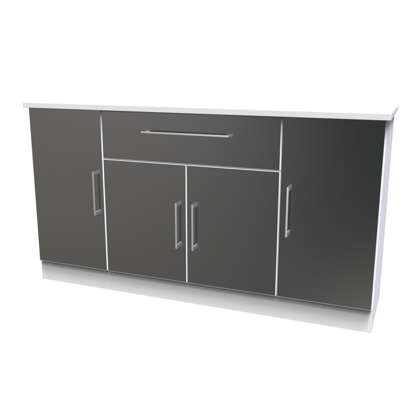 Bluntson 144cm Sideboard, Black