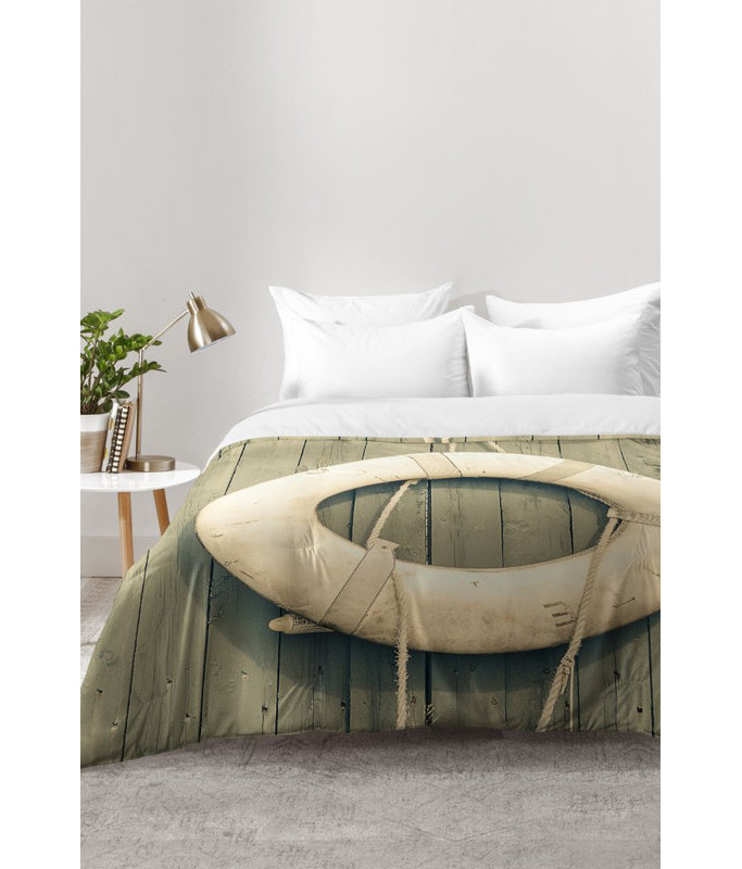 Olivia St Claire Modern & Contemporary Comforter, Full/Queen Comforter + 2 Standard Shams
